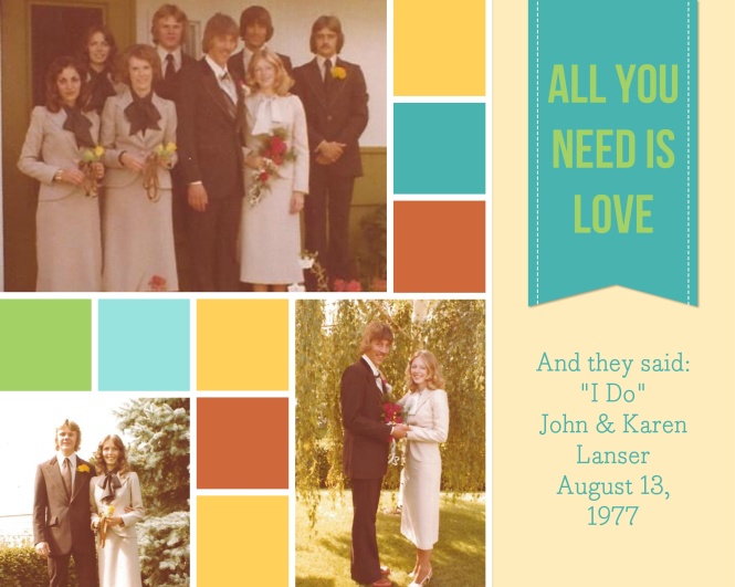 John & Karen - August 13, 1977